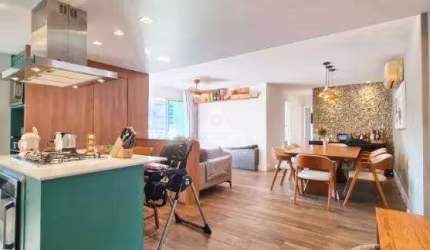 Botafogo! Apartamento, sala, lavabo, 3 quartos, 1 suite, 1 banheiro, infraestrutura, 3 vagas, 106m²