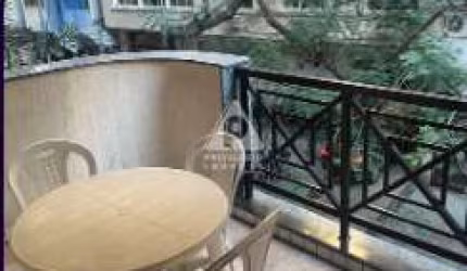 Flat Sala e quarto com varfanda, infratotal e vaga