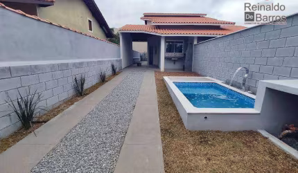 Sobrado com 2 e piscina dormitórios à venda, por R$ 324.000 - Jardim Guacyra - Itanhaém/SP