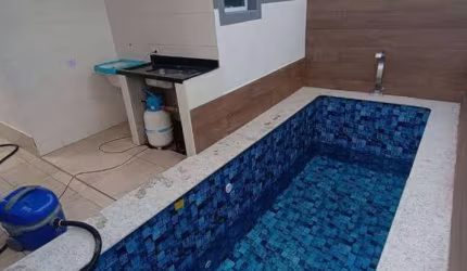 Casa com 2 dormitórios à venda, 80 m² por R$ 420.000,00 - Itaóca - Mongaguá/SP