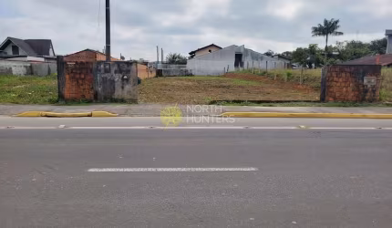 Terreno à venda, 456 m² , rua principal  ideal para comercial  - Vila Nova - Joinville/SC