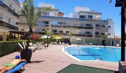 Apartamento com 3 dormitórios para alugar, 99 m² por R$ 2.200,00/dia - Jurerê - Florianópolis/SC