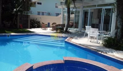 Casa com 4 dormitórios para alugar, 470 m² por R$ 3.850,00/dia - Jurerê Internacional - Florianópol