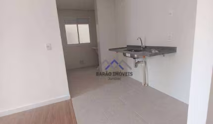 Apartamento com 2 dormitórios à venda, 64 m² por R$ 520.000,00 - Engordadouro - Jundiaí/SP