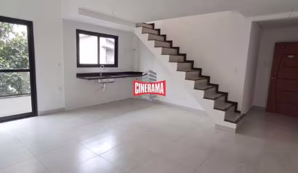 Cobertura à venda, 2 quartos, 1 suíte, 2 vagas, Vila Guiomar - Santo André/SP