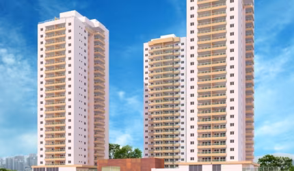 Apartamento para venda com 74 metros quadrados com 2 quartos em Vila Alzira - Guarujá - SP