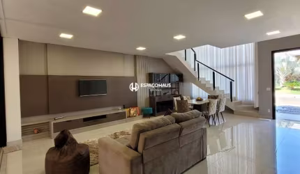 Casa em condomínio fechado com 3 quartos à venda na Avenida Fábio Ferraz Bicudo, Jardim Residencial Dona Lucilla, Indaiatuba por R$ 2.300.000