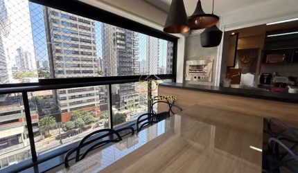 MARAVILHOSO APARTAMENTO MOBILIADO  NO EDIFÍCIO MAXXI 135  PARA VENDER
