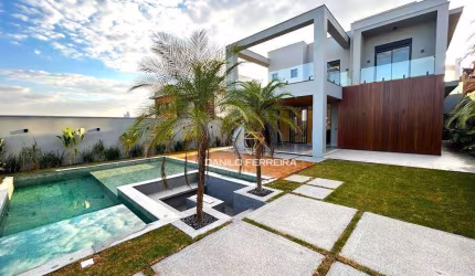 Casa com 4 dormitórios à venda, 370 m² por R$ 3.560.000,00 - Condomínio Helvétia Park - Indaiatuba/SP