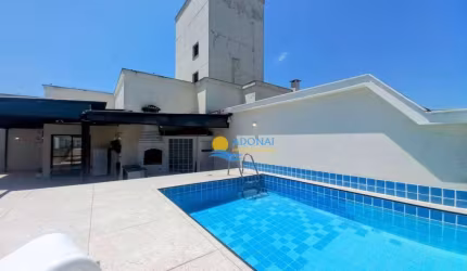 Cobertura com 3 dormitórios à venda, 170 m² por R$ 1.600.000,00 - Pitangueiras - Guarujá/SP