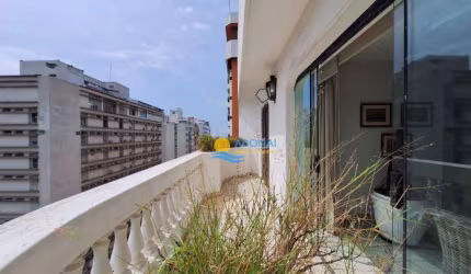 Cobertura com 3 dormitórios à venda, 269 m² por R$ 1.250.000,00 - Pitangueiras - Guarujá/SP
