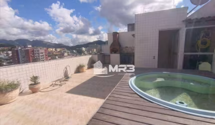 Cobertura com 2 quartos à venda na Rua Iriquitia, 536, Taquara, Rio de Janeiro, 120 m2 por R$ 450.000