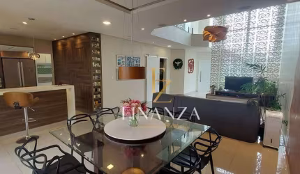 Lindo sobrado com 4 dormitórios sendo 2 suítes, bem completo, rico em móveis planejados no cond. Viena, Indaiatuba - SP