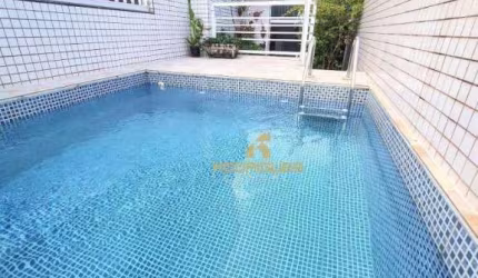 Casa com 4 dormitórios à venda, 228 m² - Embaré - Santos/SP