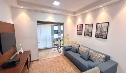 Apartamento 2 dormitórios com varanda gourmet e lazer