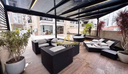 Apartamento Garden com 2 dormitórios à venda, 106 m²  - Gonzaga - Santos/SP