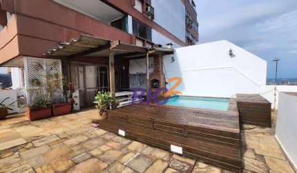 Cobertura Duplex | 3Qtos com 249m² | Vista Mar | 2 Vagas