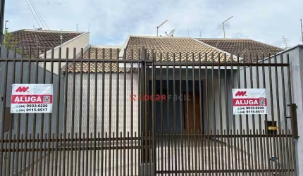 Aluguel facilitado para negativadosCasa com 3 dormitórios para alugar, 100 m² por R$ 3.300/mês - Jardim Tóquio - Maringá/PR