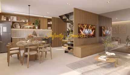 Horizon Casas 3 quartos com suíte de 99m² a 183m² em Vargem