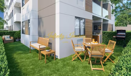 Vitale Walk Apartamento 2 quartos com quintal privativo no Pechincha
