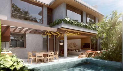 Casas Ibitá São Conrado Casas duplex 4 suítes de 457m² a 489m²
