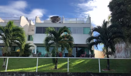 Cobertura Duplex nascente com 4   quartos e 2 suítes de frente para o Rio Joanes.