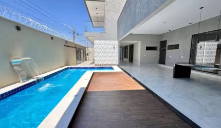 Sobrado de 320 m² com 04 suítes à venda por R$ 2.680.000 no Jardim Primavera - Trindade