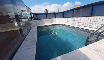COBERTURA COM PISCINA E CHURRASQUEIRA, 4 DORMITÓRIOS AMPLOS, EM EXCELENTE LOCALIZAÇÃO NA CIDADE DE SANTOS!!!