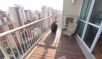 EXCELENTE DUPLEX MOBILIADO - VARANDA - ANDAR ALTO - LAZER - LOCALIZAÇÃO PRIVILEGIADA