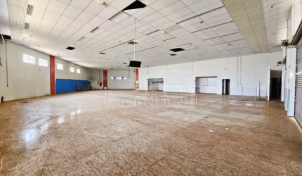 Galpão comercial de 2.186m² de área de terreno e 878m² de área construida para locação, próximo ao Parque Carlos Raya - Bairro Jardim Botânico, Ribeirão Preto/SP.