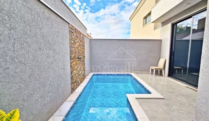 Casa térrea de 149m² de área construída para venda e locação, próximo ao Novo Shopping - Bairro Cond. Villa Romana, Ribeirão Preto/SP.