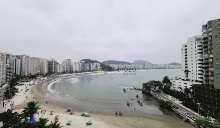 Apartamento a venda na praia das Astúrias, frente ao mar, 02 dormitórios, com garagem e lazer
