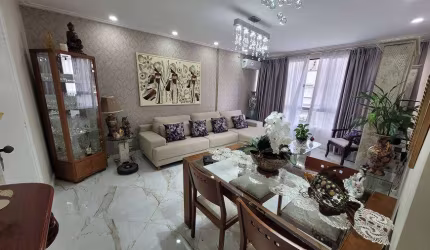 Apartamento Vista Mar, 2 quartos, Suite, 1 vaga, Bairro: Aparecida,Cidade: Santos/SP
