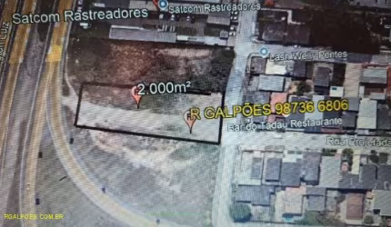Terreno comercial à venda na Rodovia Washington Luiz, 433, Vila Maria Helena, Duque de Caxias por R$ 1.400.000
