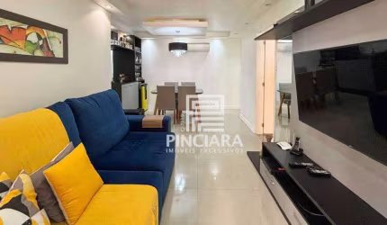 Apartamento com 3 quartos sendo 1 revertido em closet, 90 m² - venda por R$ 780.000 - Santa Rosa - Niterói/RJ