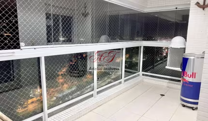 Apartamento de luxo no coração de São Vicente-SP: 2 quartos, 1 suíte, 1 sala, 2 banheiros, 1 vaga de garagem!
