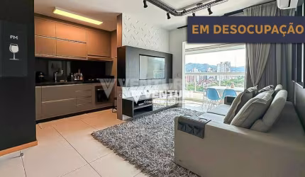 Apartamento com 2 dormitórios para alugar, 103 m² por R$ 4.019,00/mês - Vila Nova - Blumenau/SC