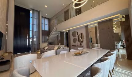 Casa em condomínio fechado com 4 quartos à venda na Rodovia Arquiteto Hélder Cândia Km 2,5, 18, Ribeirão do Lipa, Cuiabá por R$ 5.900.000