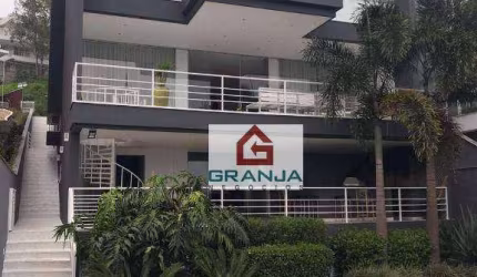 Casa com 4 dormitórios, 700 m² - venda por R$ 3.700.000,00 ou aluguel por R$ 18.000,00/mês - GRANJA VIANA – GOLF VILLAGE - Carapicuíba/SP