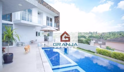 Casa com 4 dormitórios à venda, 632 m² por R$ 4.450.000,00 - Granja Viana - Cotia/SP