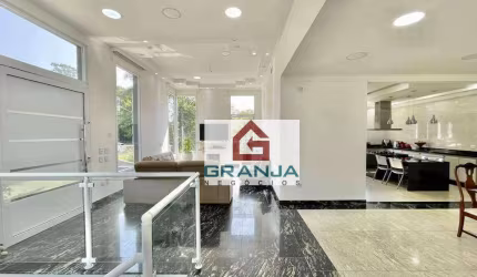 Moderna Casa Integrada com 04 dorms/03 suítes, Piscina e 536m2 por apenas R$ 1.850.000,00 no Palos Verdes, Granja Viana - Cotia - SP