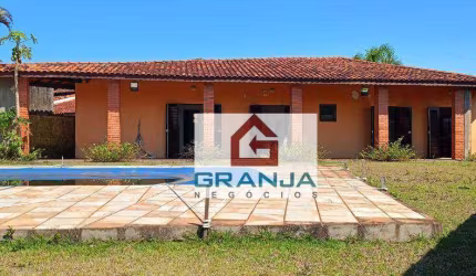 Casa com 4 dormitórios à venda por R$ 450.000 - Juréia - Iguape/SP