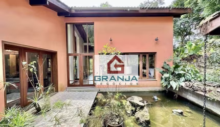 Imóvel Rústico com 4 dormitórios (1 suíte), piscina, jardim, anexo gourmet à venda, 417 m² por R$ 2.070.000 - Recanto Impla - Carapicuíba/SP