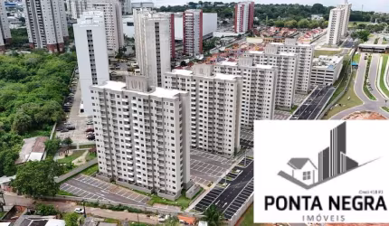 Estilo Ponta negra, apto de 48m2 na ponta negra