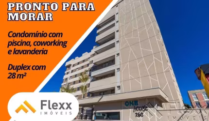 Cobertura com 1 dormitório à venda, 28 m² por R$ 407.678,00 - Novo Mundo - Curitiba/PR