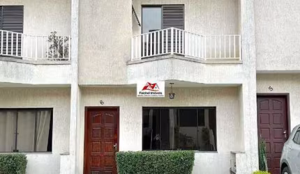 Sobrado em condomínio de 99m² com 2 suítes, sala 2 ambientes, lavabo, cozinha, área de serviço e 2 vagas por 2.550,00/mês - Vila Bela/SP