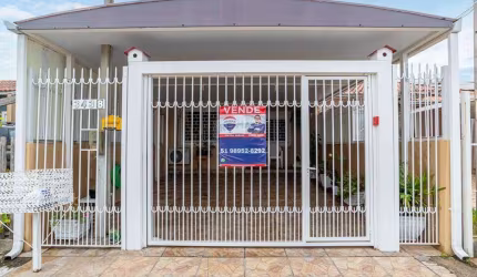 Casa com 2 dormitórios com churrasuqueira e pátio á venda por R$ 249.990,00 no Residencial Parque Sabiá, Esteio, RS