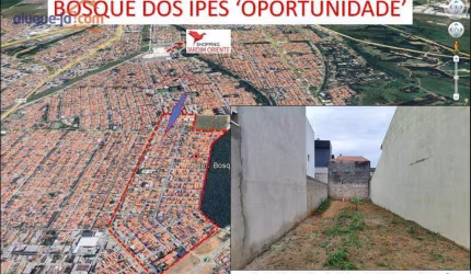 Terreno à venda no Residencial Bosque dos Ipês - São José dos Campos/SP com 150 m²