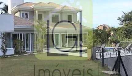Luxuosa mansão em condomínio na Fazenda Vila Real de Itu-SP: 6 quartos, 6 suítes, 3 salas, 4 banheiros, 500m² de área.