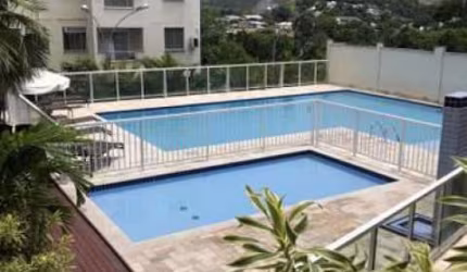 Apartamento com 1 quarto à venda na Estrada Rodrigues Caldas, Taquara, Rio de Janeiro, 49 m2 por R$ 199.500